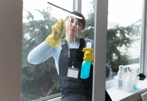 Nettoyage de vitres intérieures et extérieures à Curan